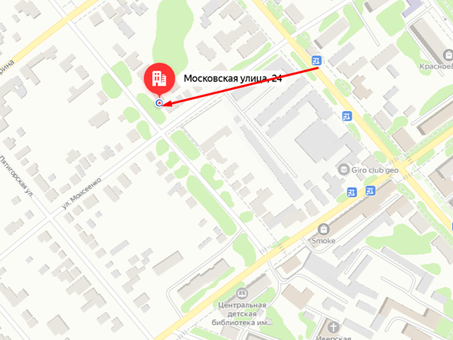 Ставропольский край, г. Георгиевск, ул. Московская, д. 24